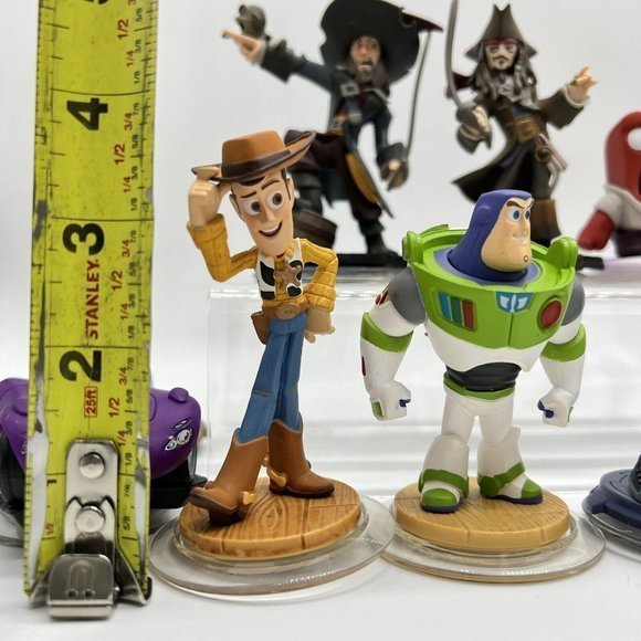 Disney Infinity Bundle Of 17 Pirates Incredibles Nemo Aladdin Toy Story Cars Set - Picture 6 of 6